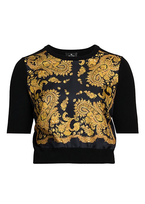 Paisley Elegance Top