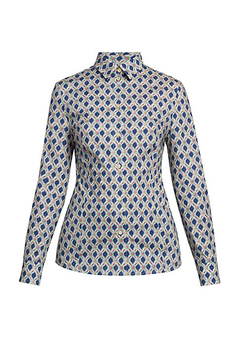Floral Flex Cotton Shirt