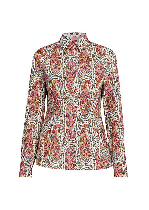 Vibrant Floral Cotton Shirt