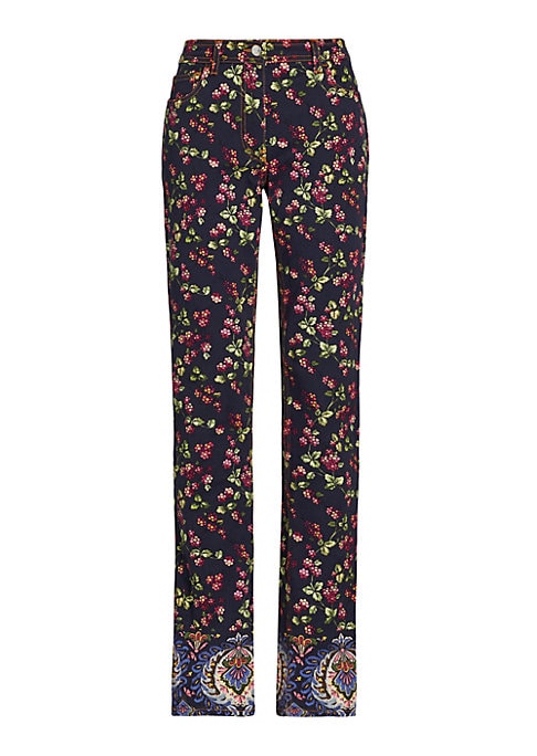 Berry Blossom Jeans