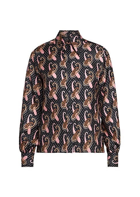 Swirling Silk Elegance