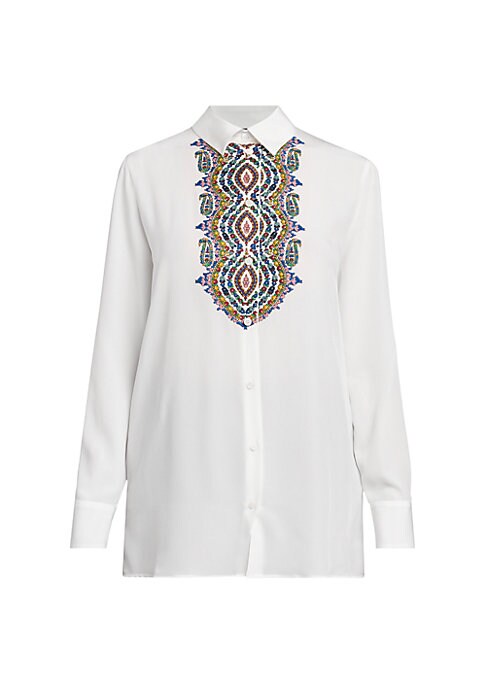 Beaded Silk Elegance