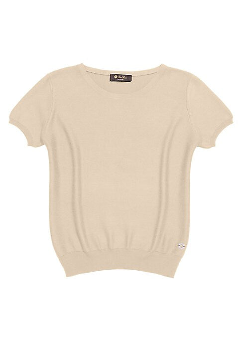 Silk-Cotton Luxe Tee
