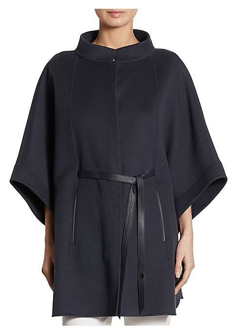 Luxury Cashmere Belted Cape