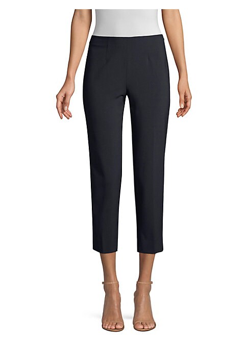 Chic Wool Cropped Trousers