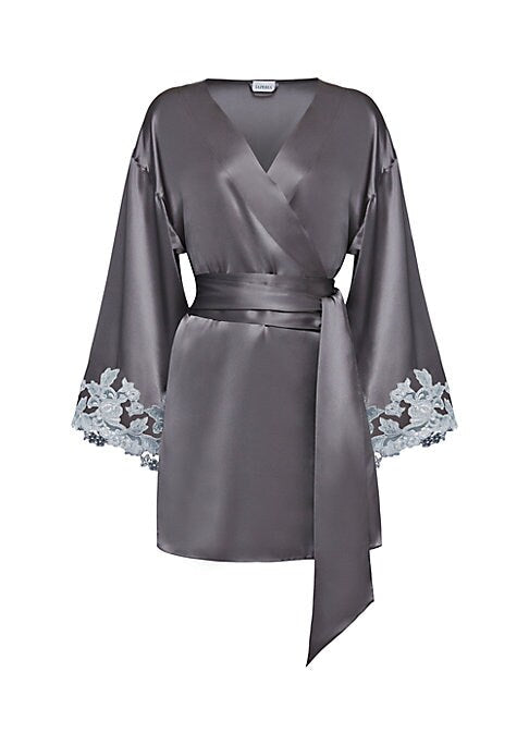 Elegance in Silk Robe
