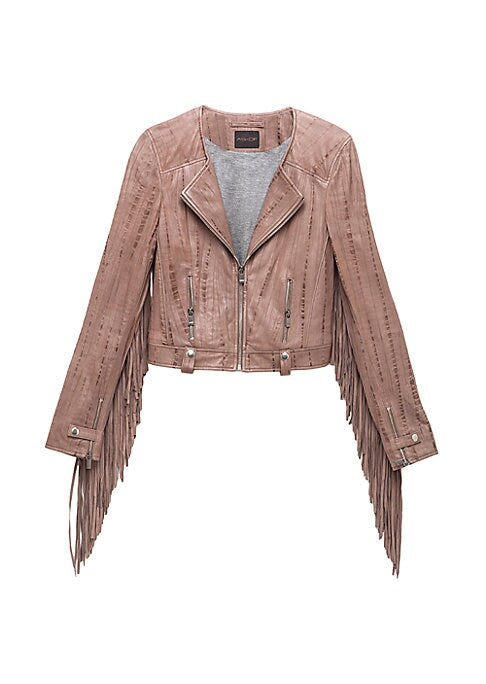 Fringe Luxe Moto Jacket