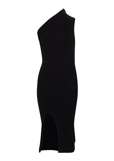 Sleek One-Shoulder Minidress