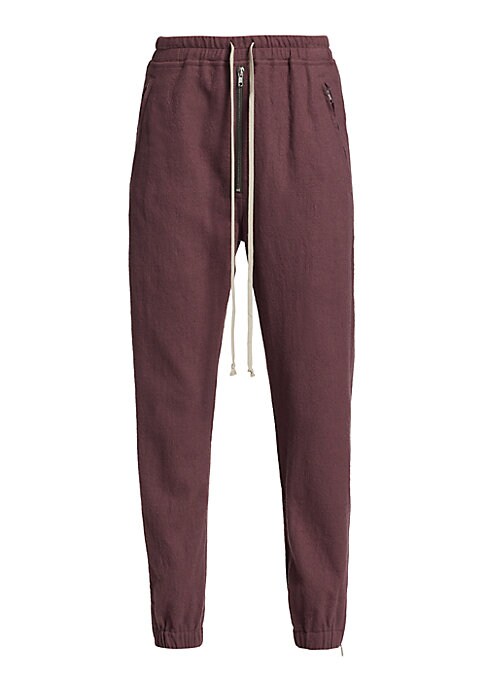 Zip Hem Wool Joggers