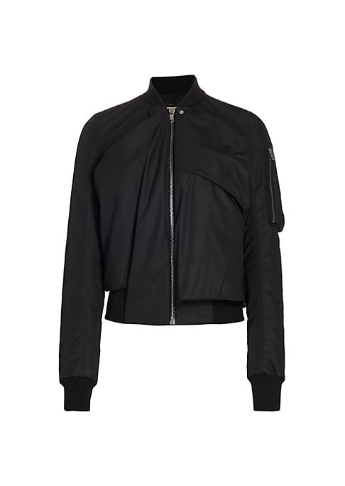 Gathers & Zips Padded Jacket