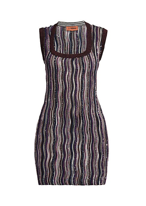 Glistening Knit Party Dress