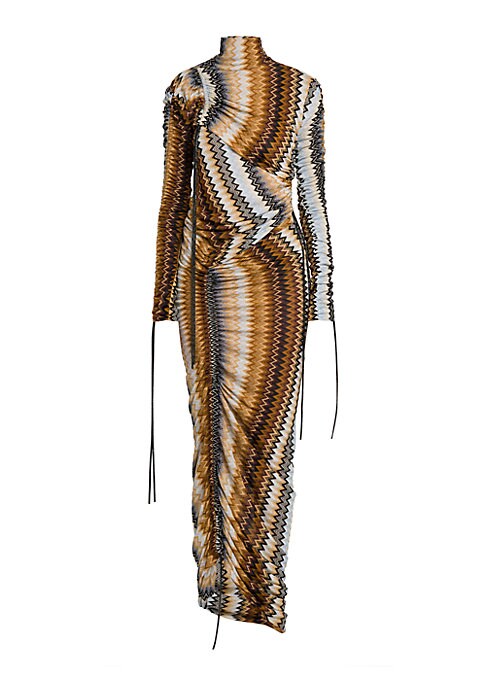 Iconic Print Midi Dress