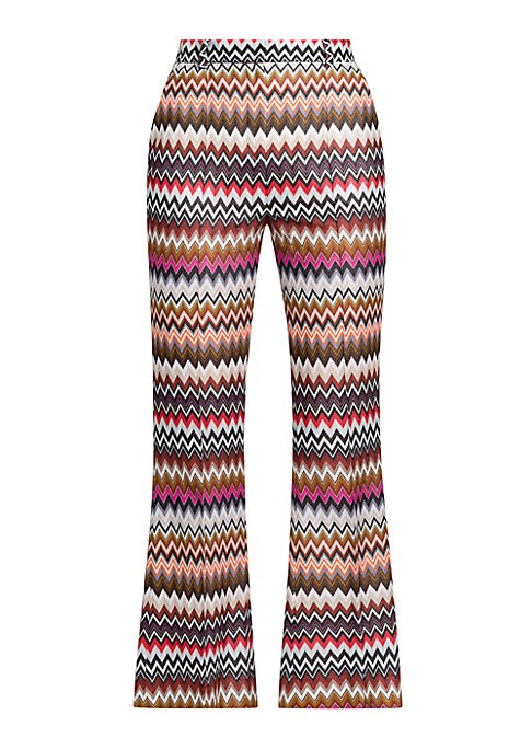 Chevron Kickflare Trousers