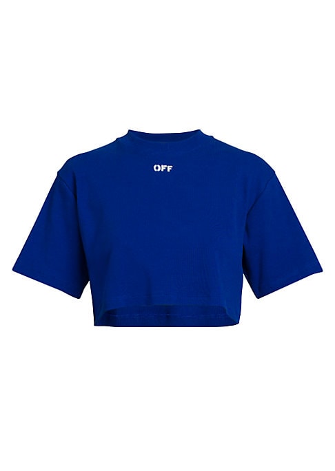 Boxy Logo Crop Top