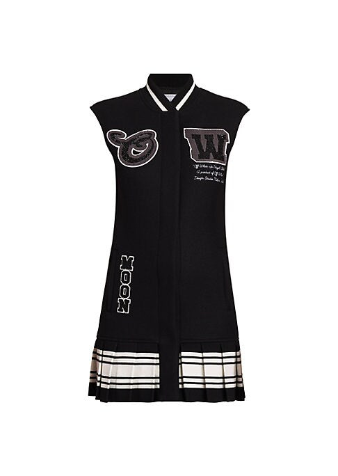 Sporty Patchwork Minidress