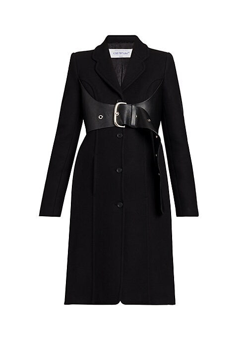 Belted Wool Coat Delight