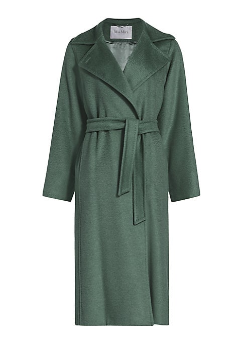 Elegant Cashmere Wrap Coat