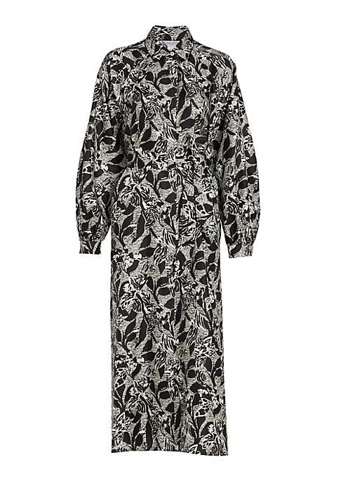 Silk Brocade Dress
