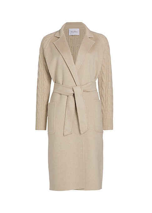 Cozy Cable-Knit Coat