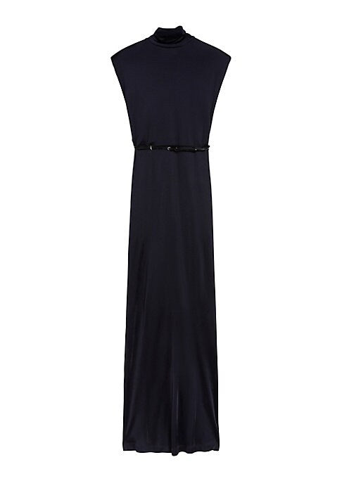 Chic Draped Maxi Dress