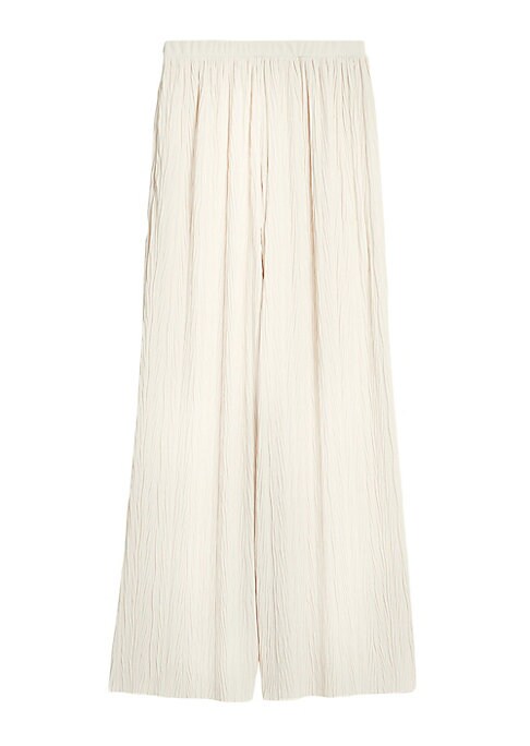 Chic Plissé Lounge Pants