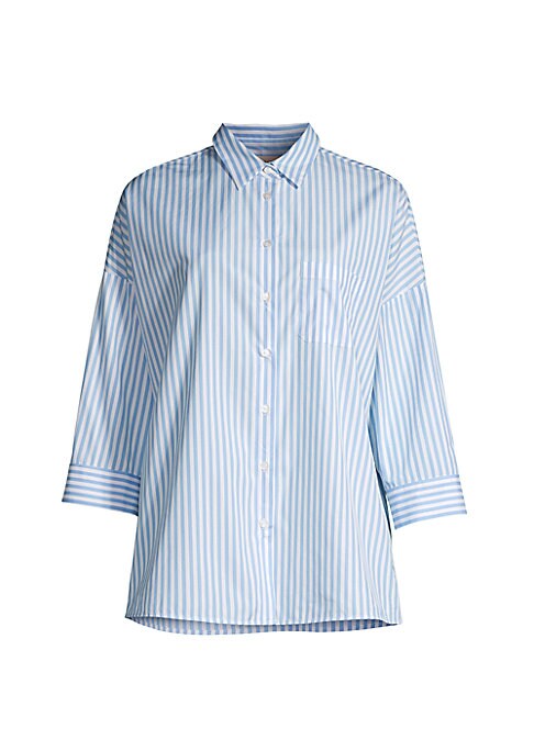 Classic Striped Cotton Top