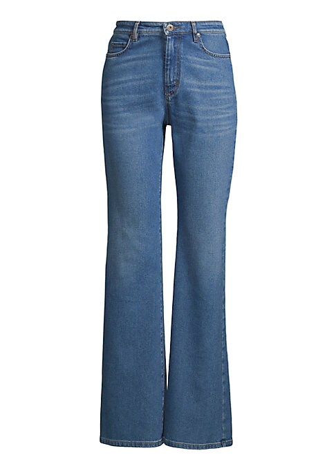 Chic Flare Denim Pants