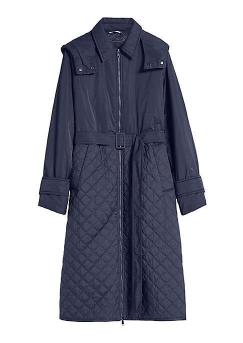 Chic Quilted Rain Jacket