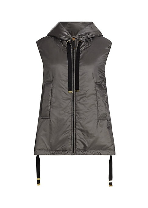 Chic Padded Hooded Vest