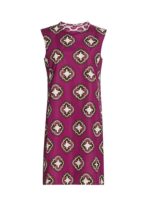 Chic Geometric Slip Dress