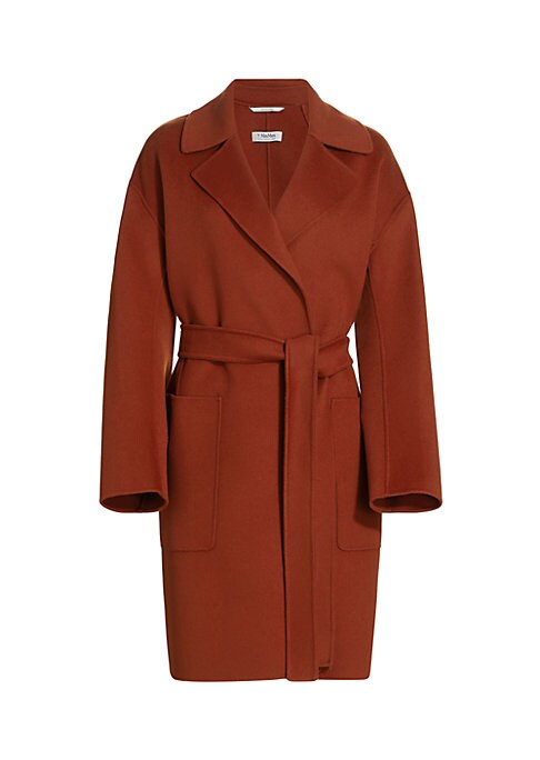 Chic Wool Wrap Coat