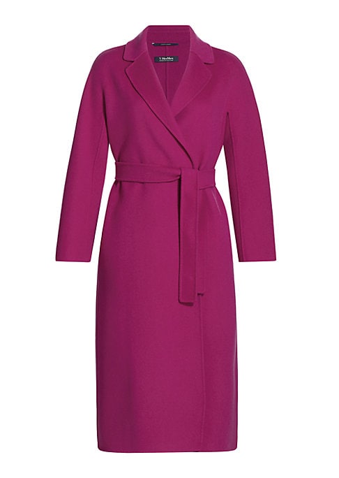 Elegant Wool Wrap Coat