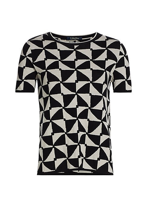 Geometric Wool Tee
