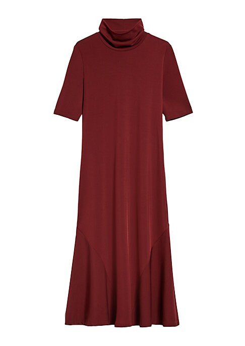 Chic Mock Neck Dress
