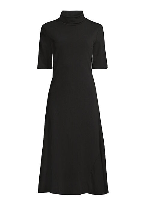 Chic Midi Mock Dress