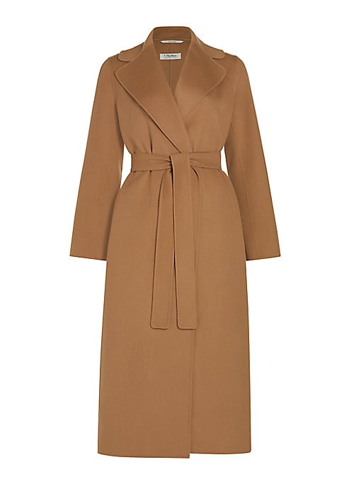 Elegant Wool Wrap Coat