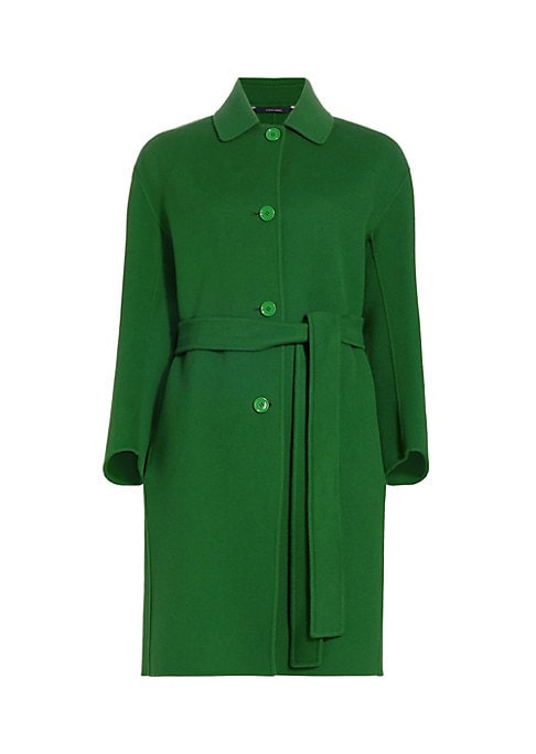 Chic Wool Wrap Coat