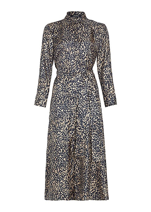 Silk Chic Midi Dress