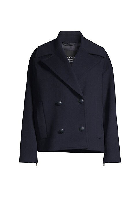 Elegant Double-Breasted Coat