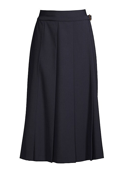 Chic A-Line Pleated Skirt