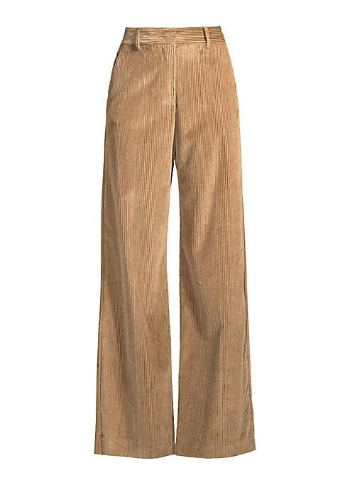 Soft Corduroy Wide Trousers