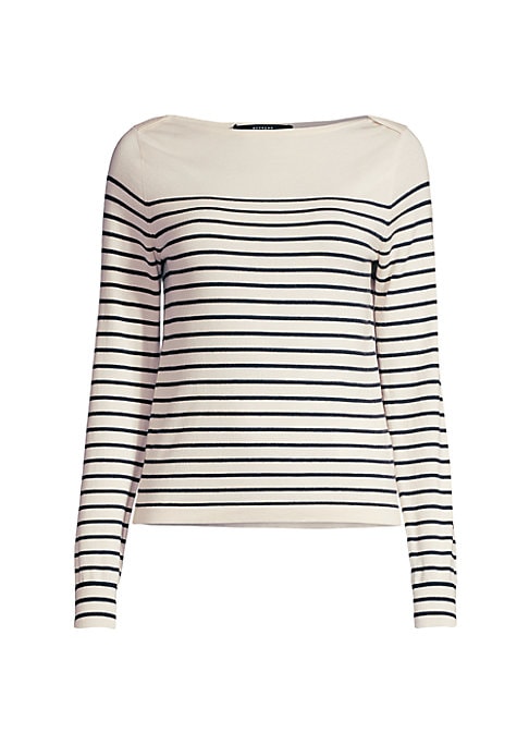 Striped Luxe Knit Sweater