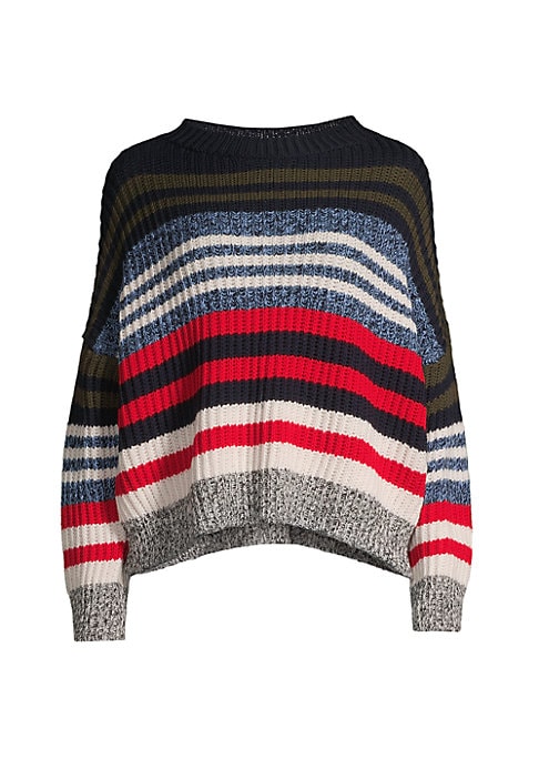 Colorblocked Cozy Knit Sweater