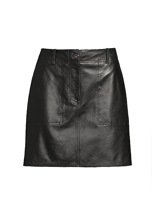 Chic Leather Mini Skirt