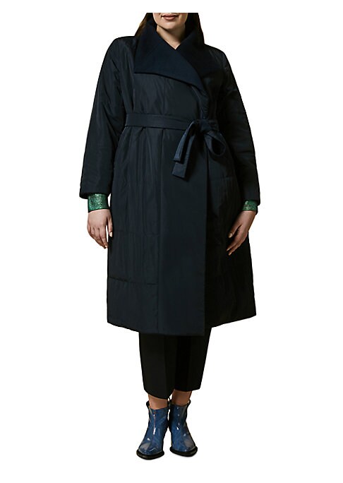 Reversible Belted Wool Coat