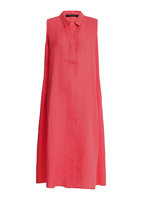 Linen A-Line Dress