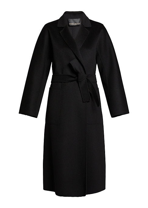 Chic Wool Wrap Coat
