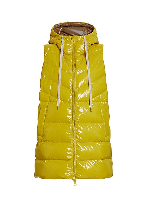 Glossy Puffer Vest