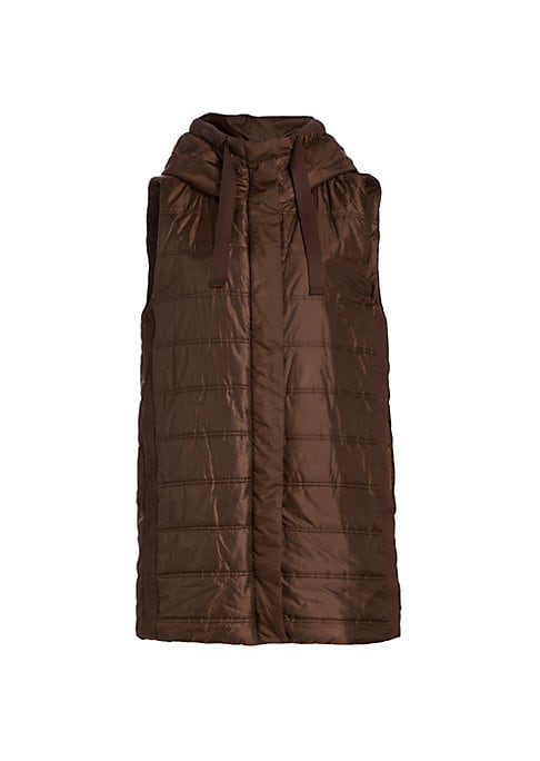 Chic Padded Hooded Vest