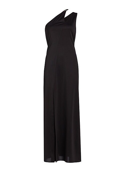 Sleek Slit Evening Dress